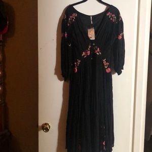 Free People Midi Dress NWT